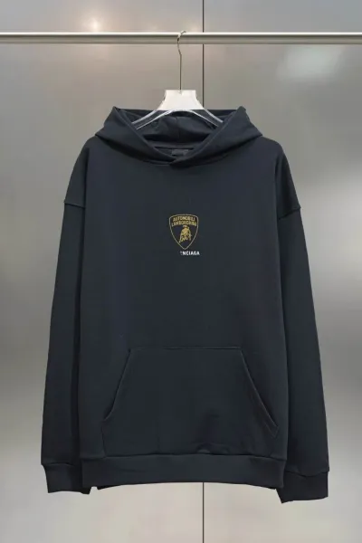 Balenciaga x Automobili Lamborghini Hoodie Dark Gray - 1