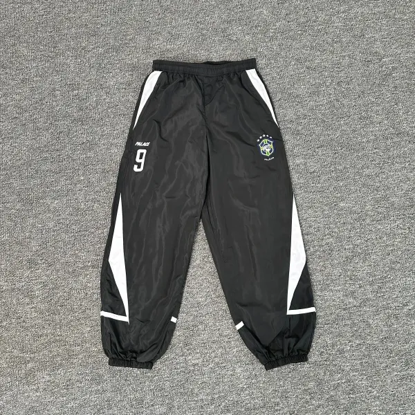 Palace x CBF Brazil Track Pants Black / White - 1
