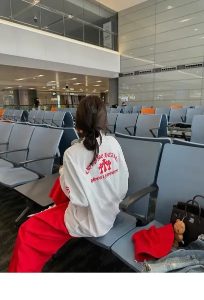 Chrome Hearts Hollywood Logo Oversized Hoodie White - 1