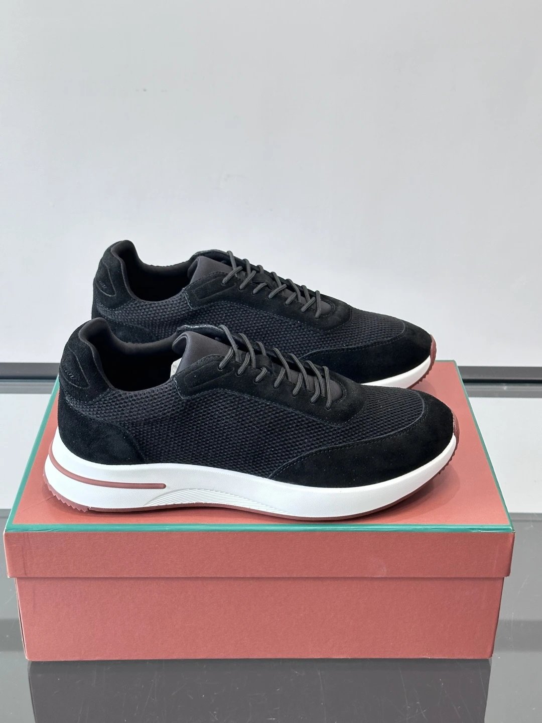 Loro Piana Sneakers 360 LP Flexy Walk Knit and Suede — 03