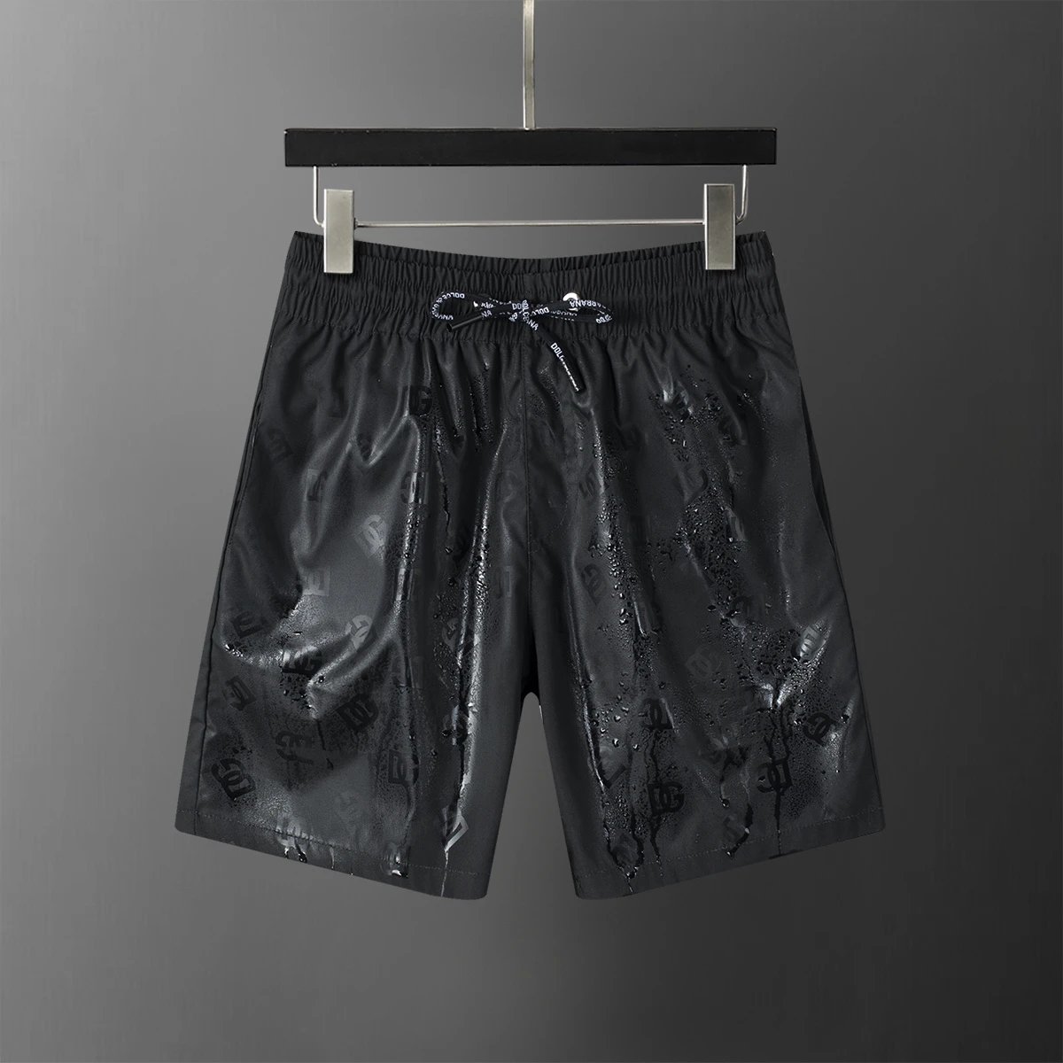 Unbranded Shorts Elastic Drawstring Printed — 03