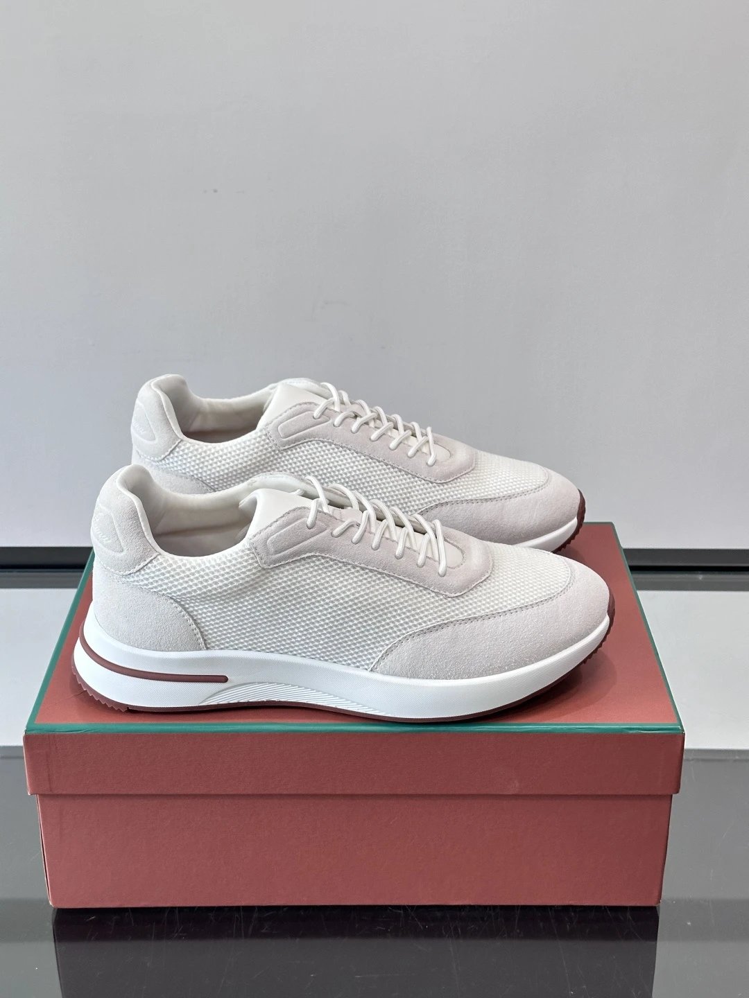 Loro Piana Sneakers 360 LP Flexy Walk Knit and Suede — 05