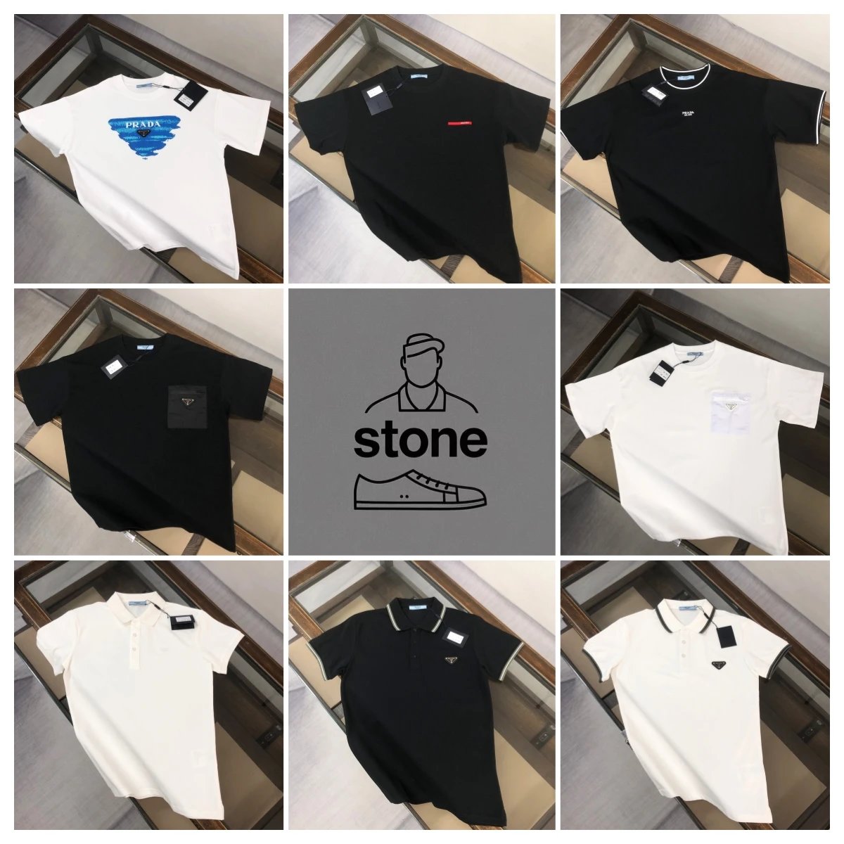 2026ss prradda T-shirt