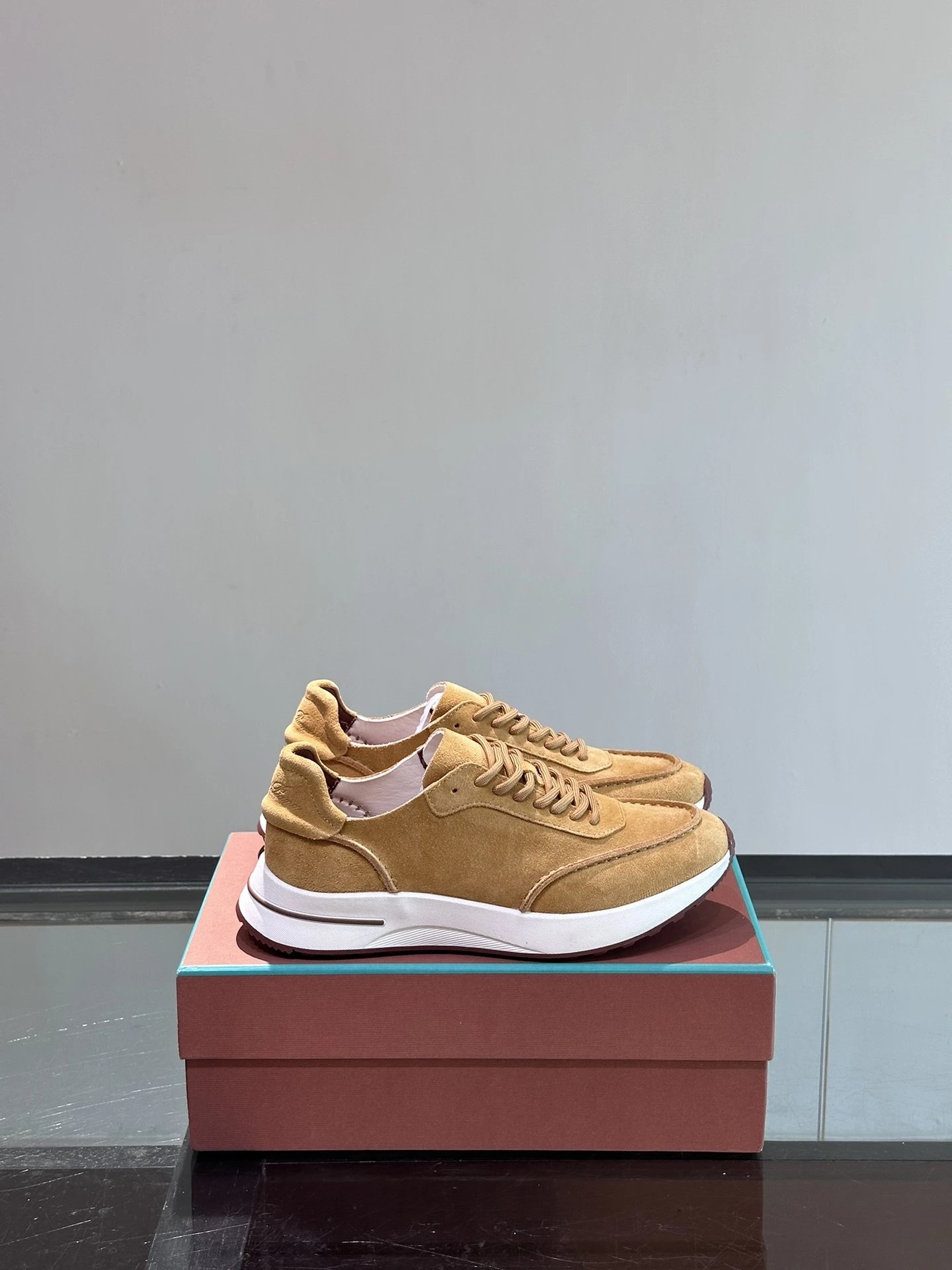 Loro Piana Sneakers 360 LP Flexy Walk Knit and Suede — 06