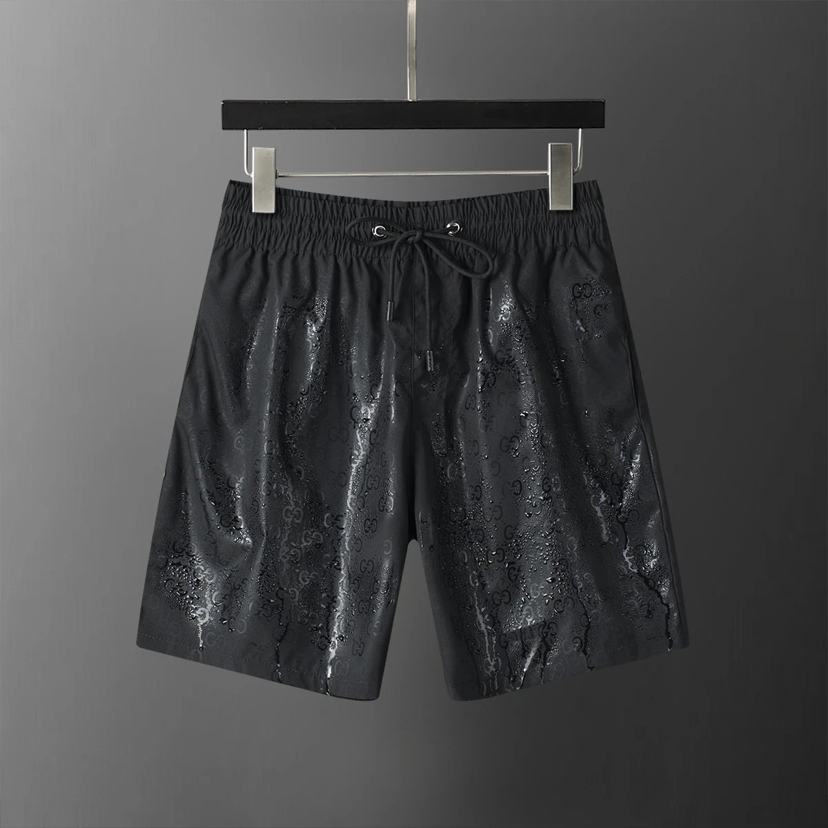 Unbranded Shorts Elastic Drawstring Printed — 04