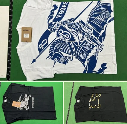 Burberry T-Shirts Logo Print T-Shirt product detail image 2