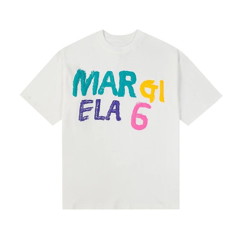 Maison Margiela T-Shirts Graphic Print Short-Sleeve T-Shirt — 681 white