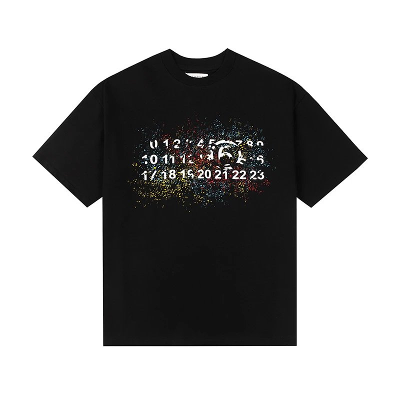 Maison Margiela T-Shirts Graphic Print Short-Sleeve T-Shirt — 684 black