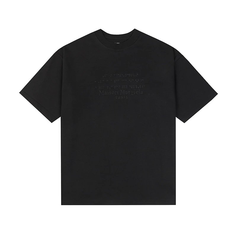 Maison Margiela T-Shirts Graphic Print Short-Sleeve T-Shirt — 691 Black