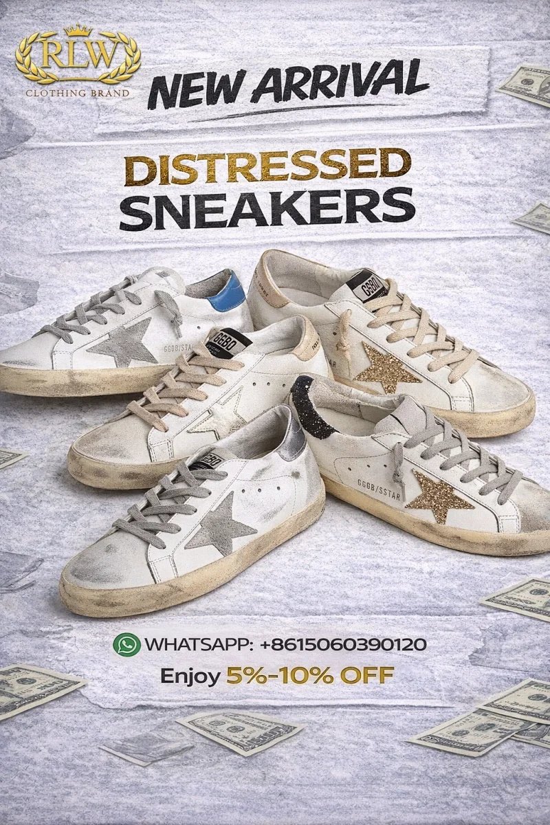 Distressed Sneakers