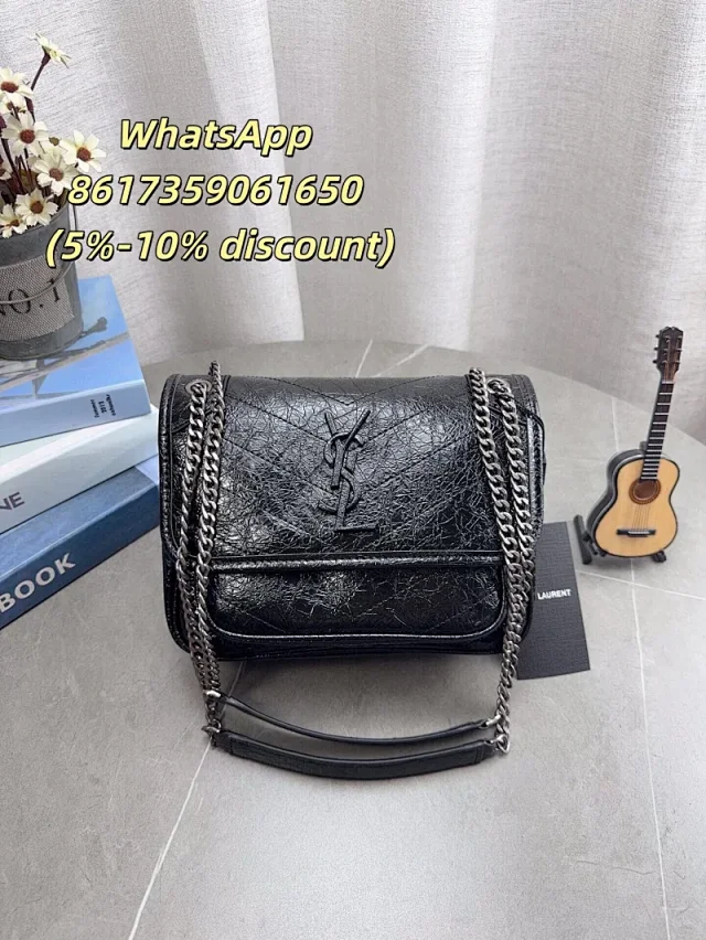Saint Laurent Shoulder Bags Chain Strap Flap product detail image 9
