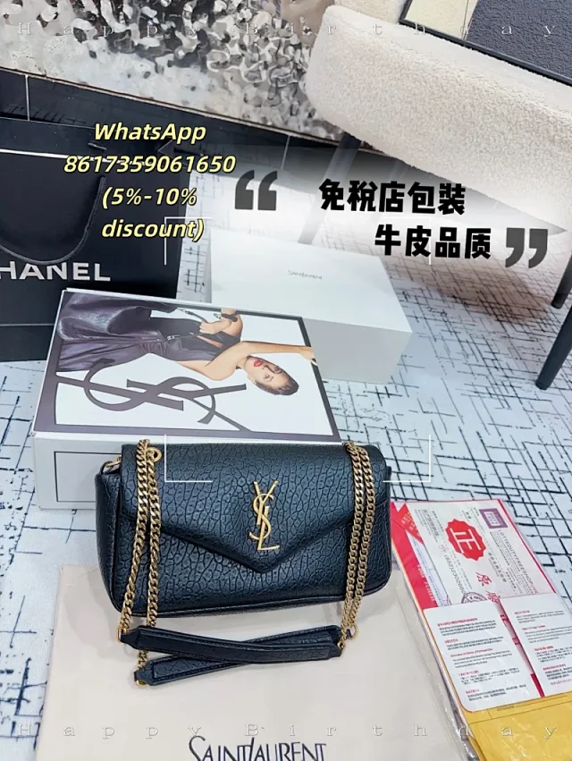 Saint Laurent Shoulder Bags Chain Strap Flap product detail image 4