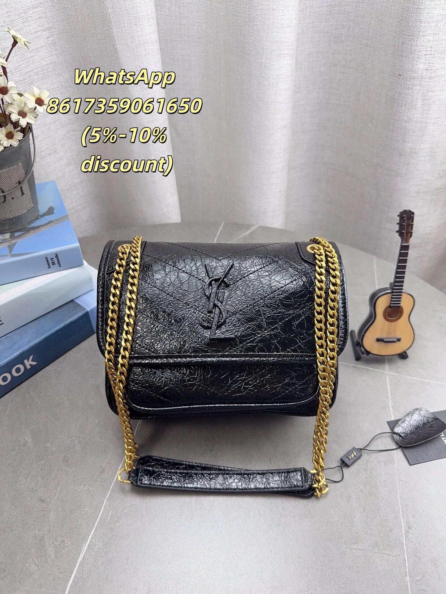 Saint Laurent Shoulder Bags Chain Strap Flap — 6