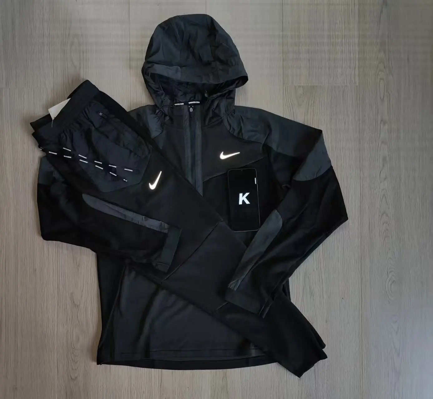 Ensemble Phenom bouclier Black
