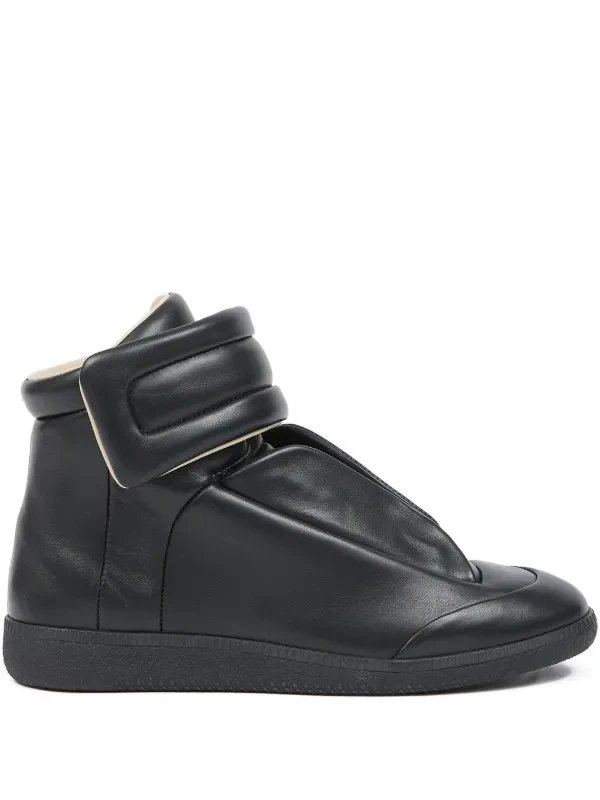 Maison Margiela Future High-Top Sneakers — Black