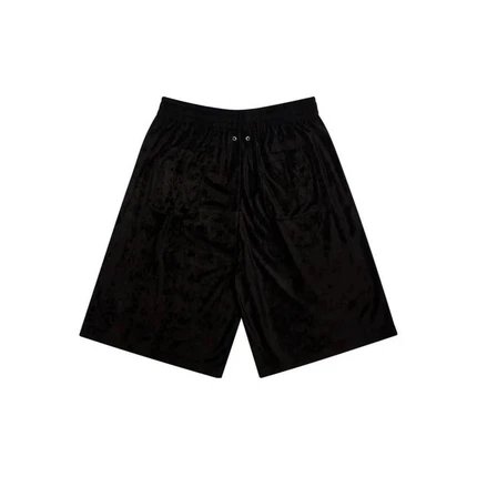 Black Pocket Seat Lounge Swim Shorts 124180356