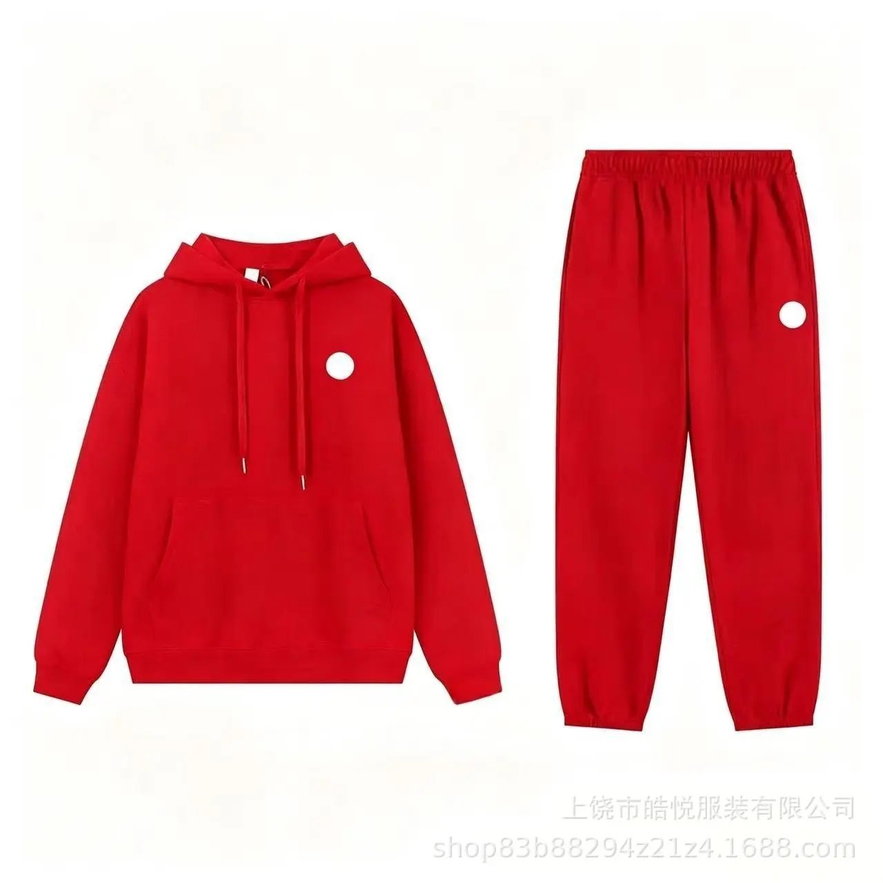 Red Hooded Foot Strap Set