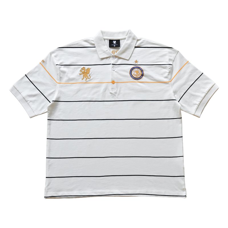 Vintage Terrace Polo Shirt - Ivory White