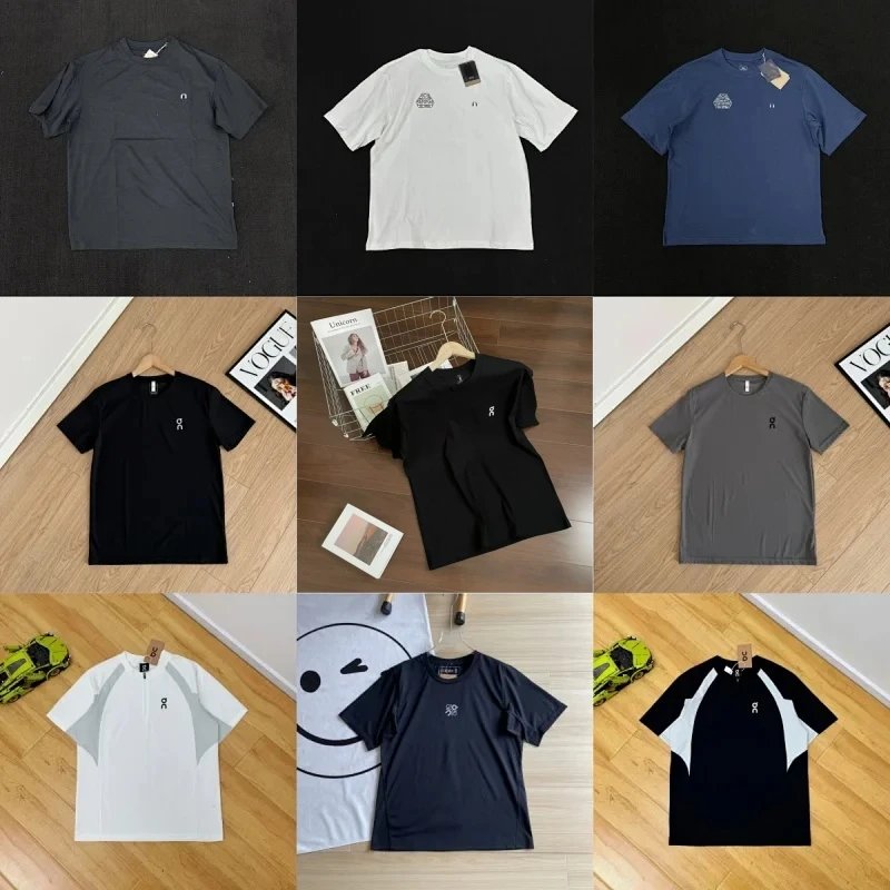 On Original Quality Athletic Short Sleeve & Lightweight Breathable Pants Set
