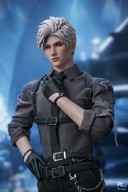 thumbnail for PY Studio 1:6 Scale PY001 Love Deep Strict Limit Qin Shao Sylus Action Figure Model