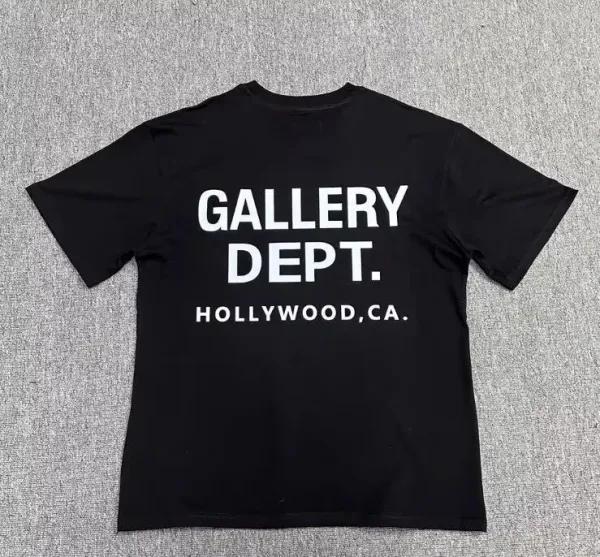 Gallery Dept. Hollywood CA Black T-Shirt - 1