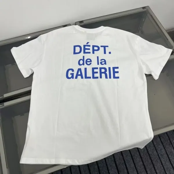 Gallery Dept Paint Splatter T-Shirt Cream - 6