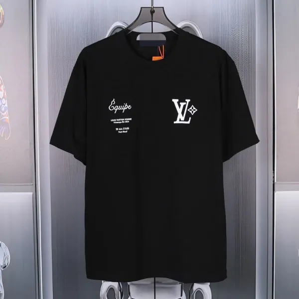 Louis Vuitton Homme Équipe T-Shirt Black - 1