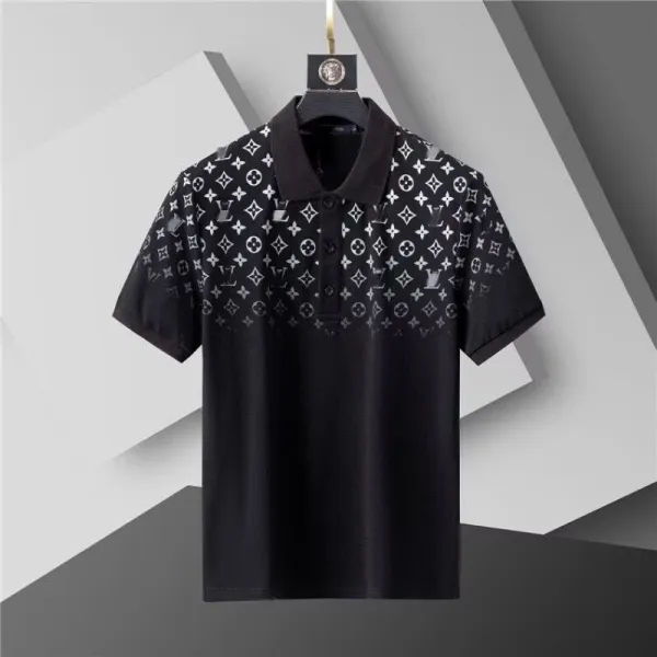 Louis Vuitton Monogram Gradient Polo Black - 1