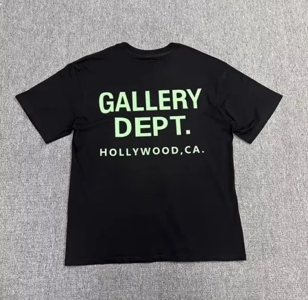 Gallery Dept Gallery Dept Hollywood CA Glow-in-the-Dark T-Shirt - 1