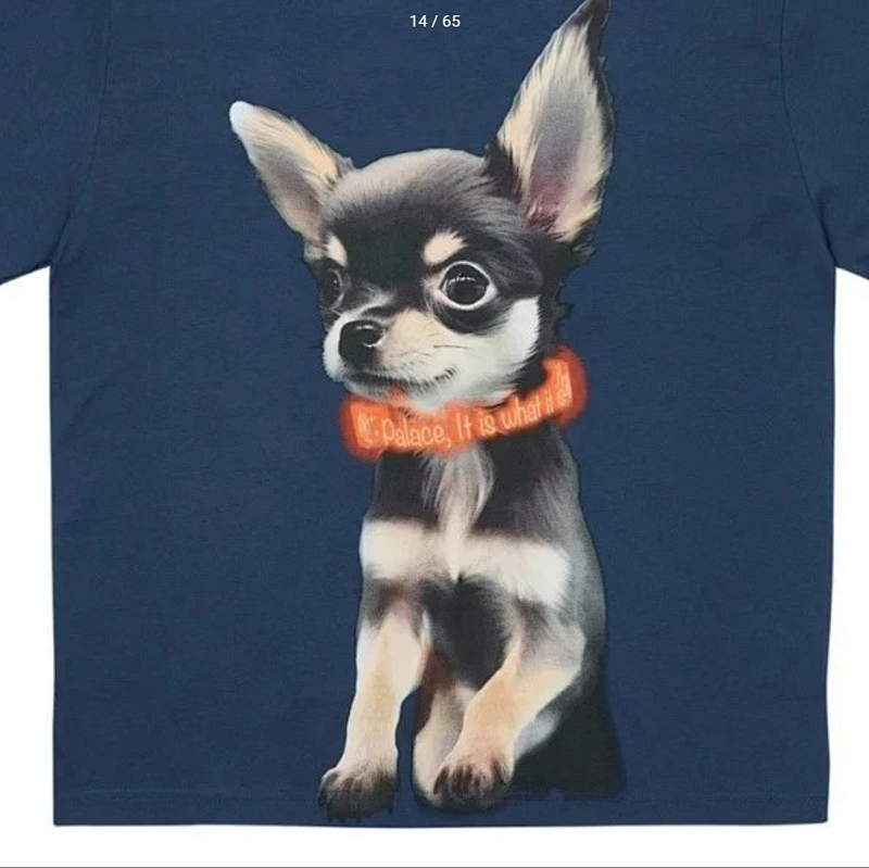 Pa-Dog short-sleeved shirt