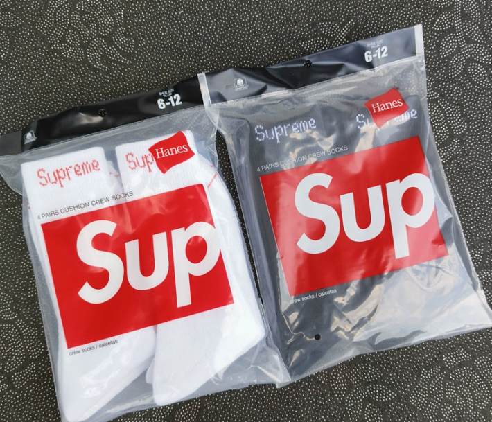Special Sale！ ONLY $4！ 2-Pack Supreme Terry-Sole Mid-Cut Basketball Socks