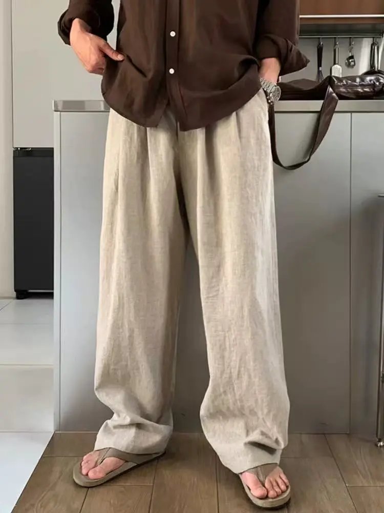 2026032703 Cotton Linen pants  l**oro p**iana