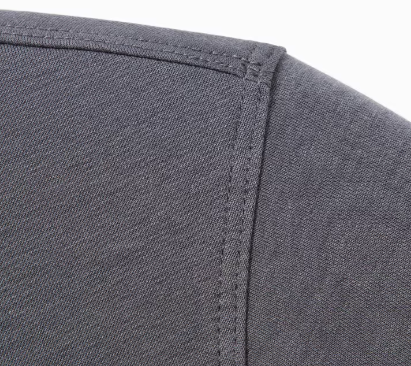 Design Basic Crewneck T-Shirt Brown Tops.t Shirts - 6