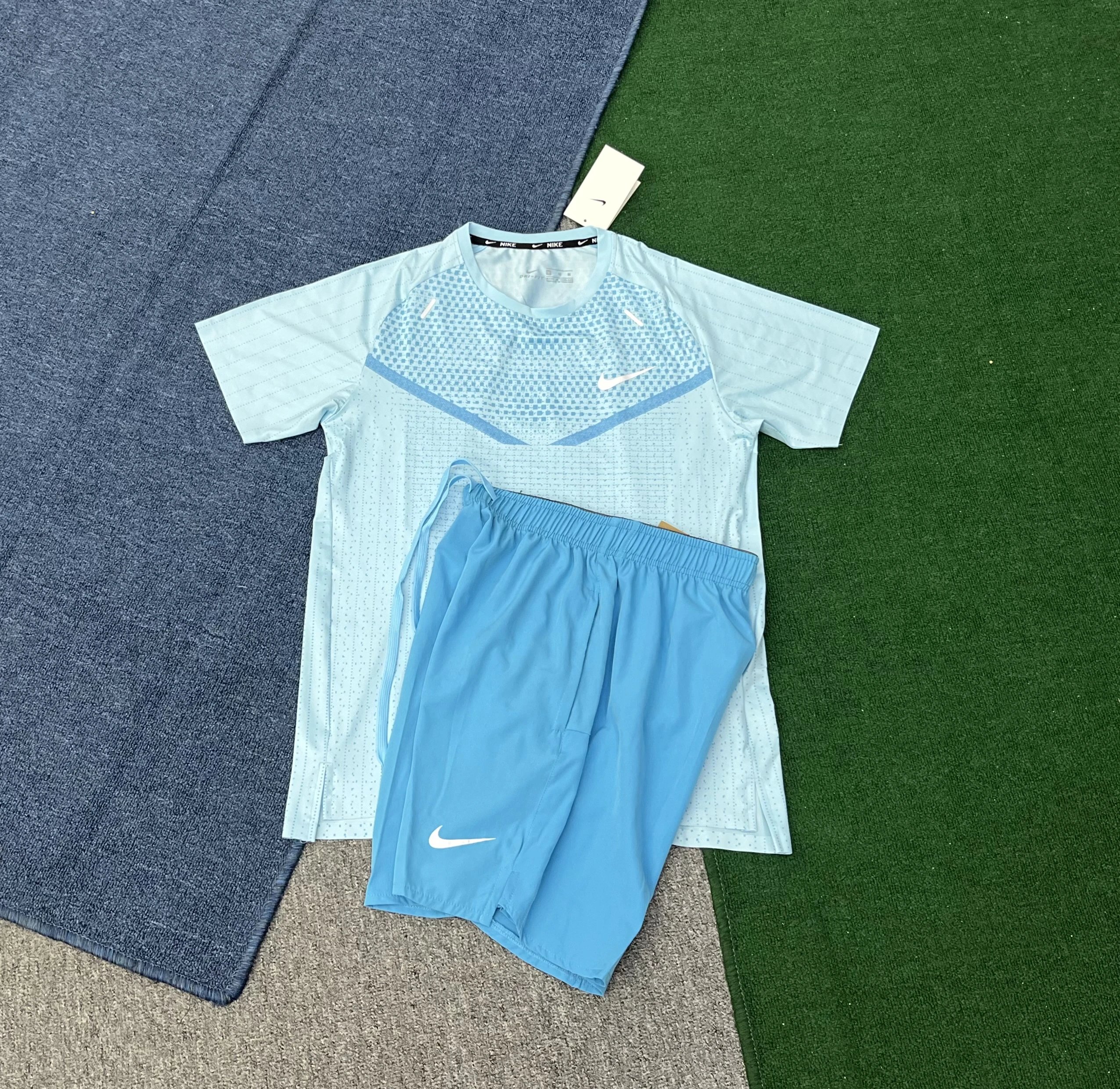 Nike Matching Sets Dri-FIT Short-Sleeve Top and Shorts Set image 9