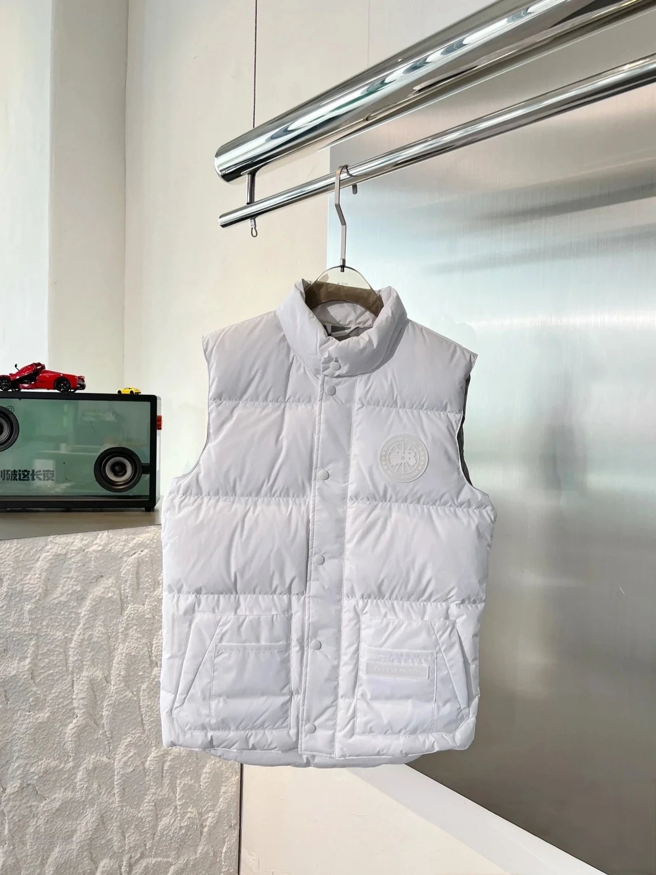 Canada Goose Vests Quilted Puffer Vest with Stand Collar — 1