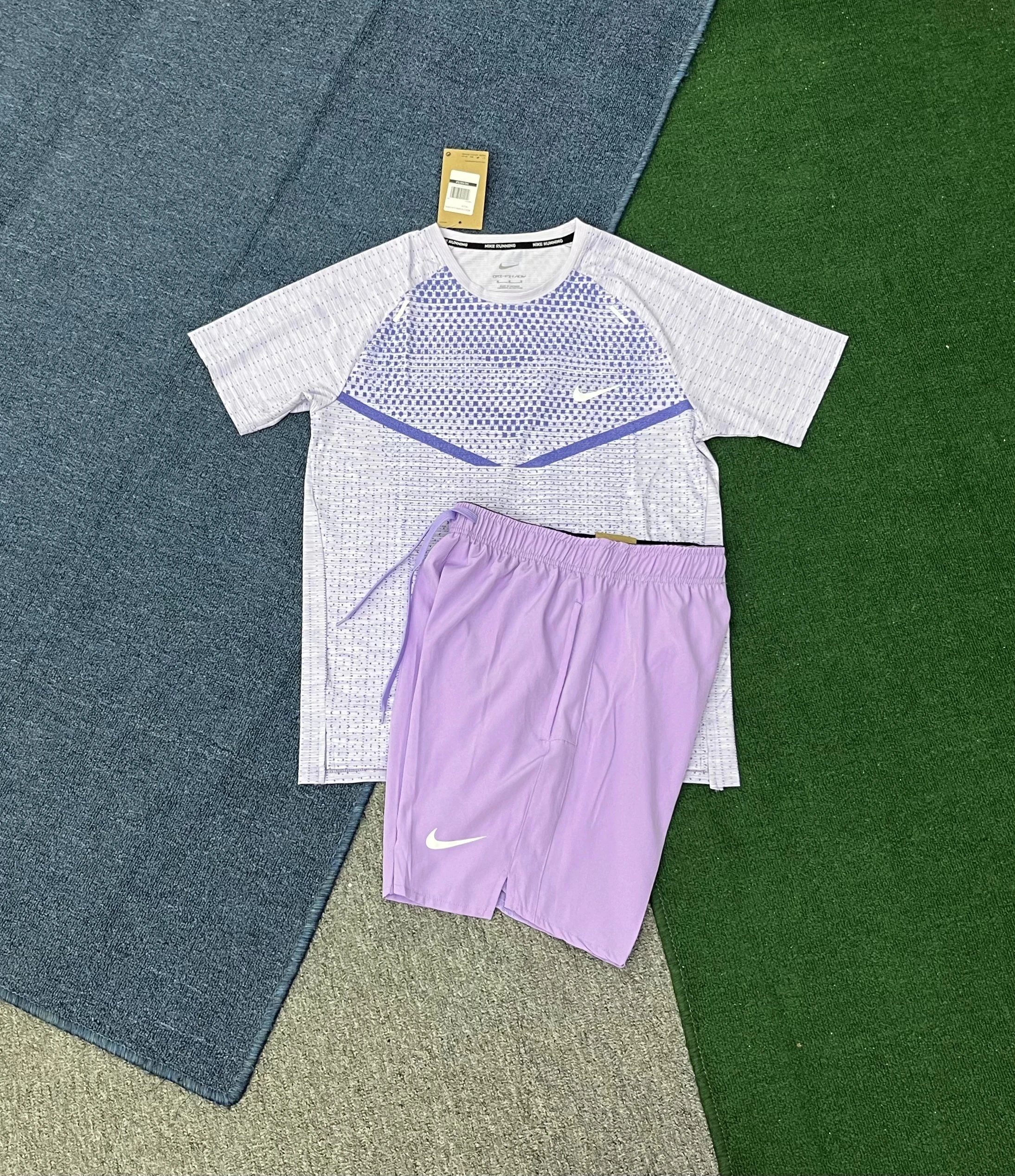 Nike Matching Sets Dri-FIT Short-Sleeve Top and Shorts Set image 14