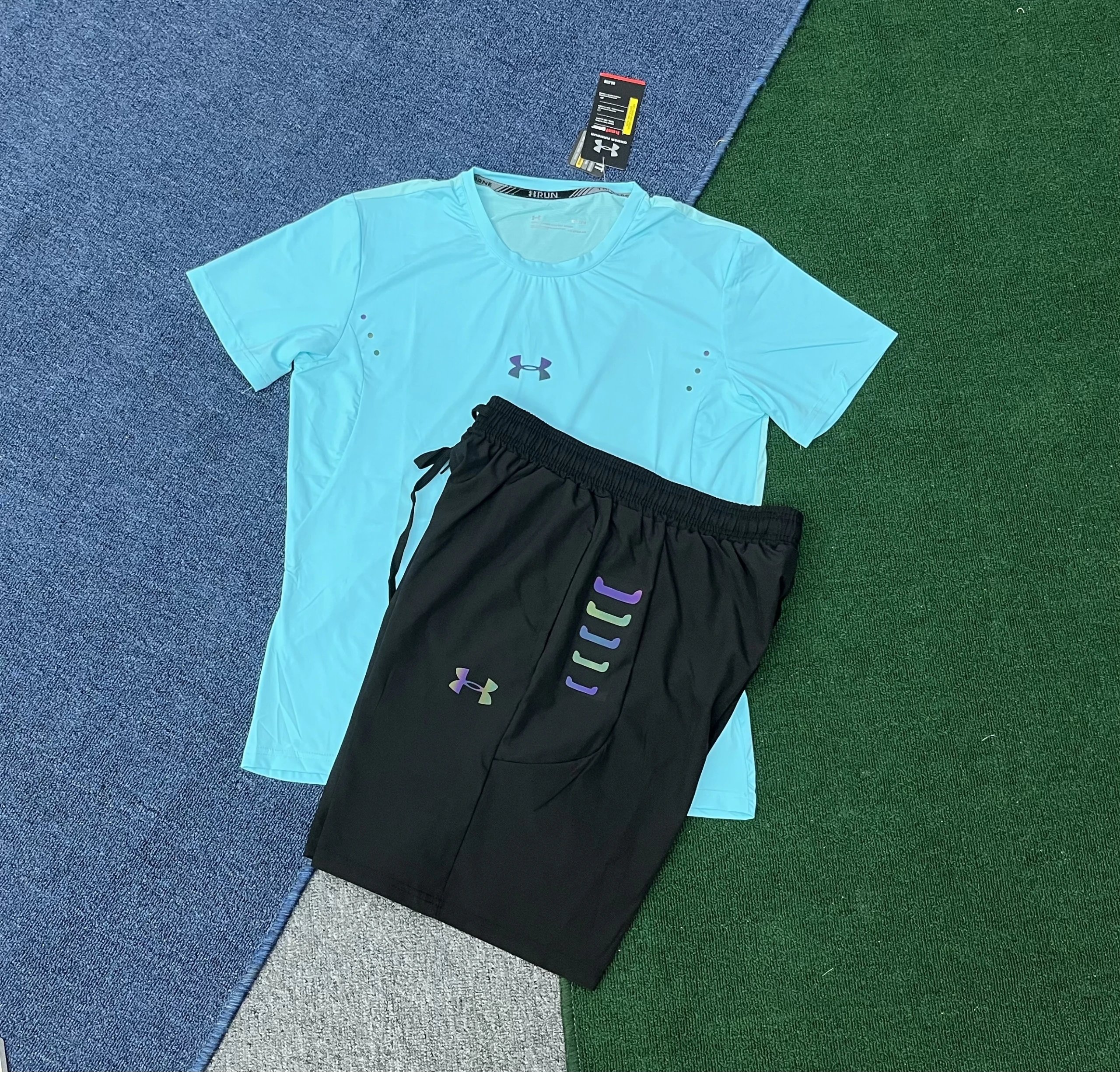 Under Armour Matching Sets UA-Spec Short-Sleeve T-Shirt and Shorts Set — 14