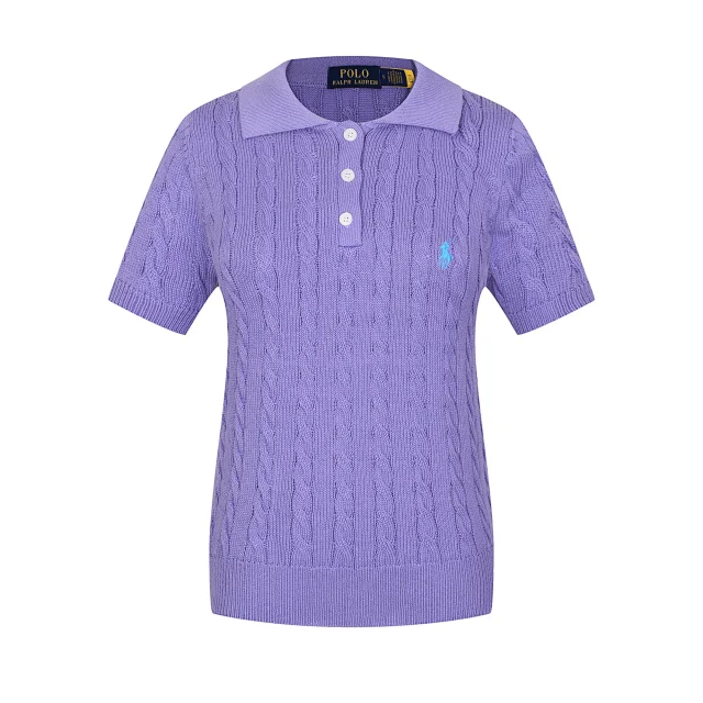 Polo Ralph Lauren Knitwear Cable-Knit Short-Sleeve Sweater product detail image 9