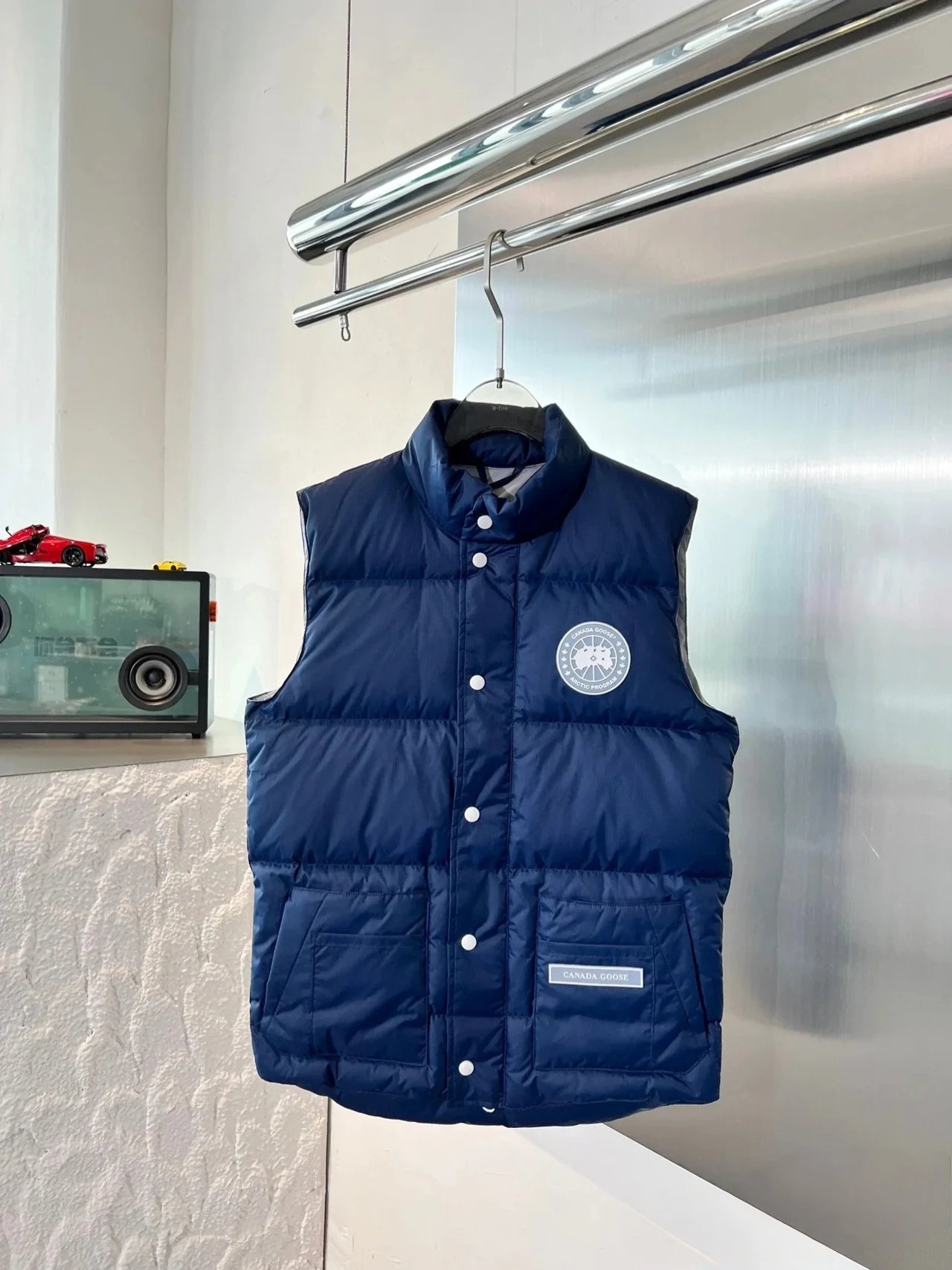 Canada Goose Vests Quilted Puffer Vest with Stand Collar — 2