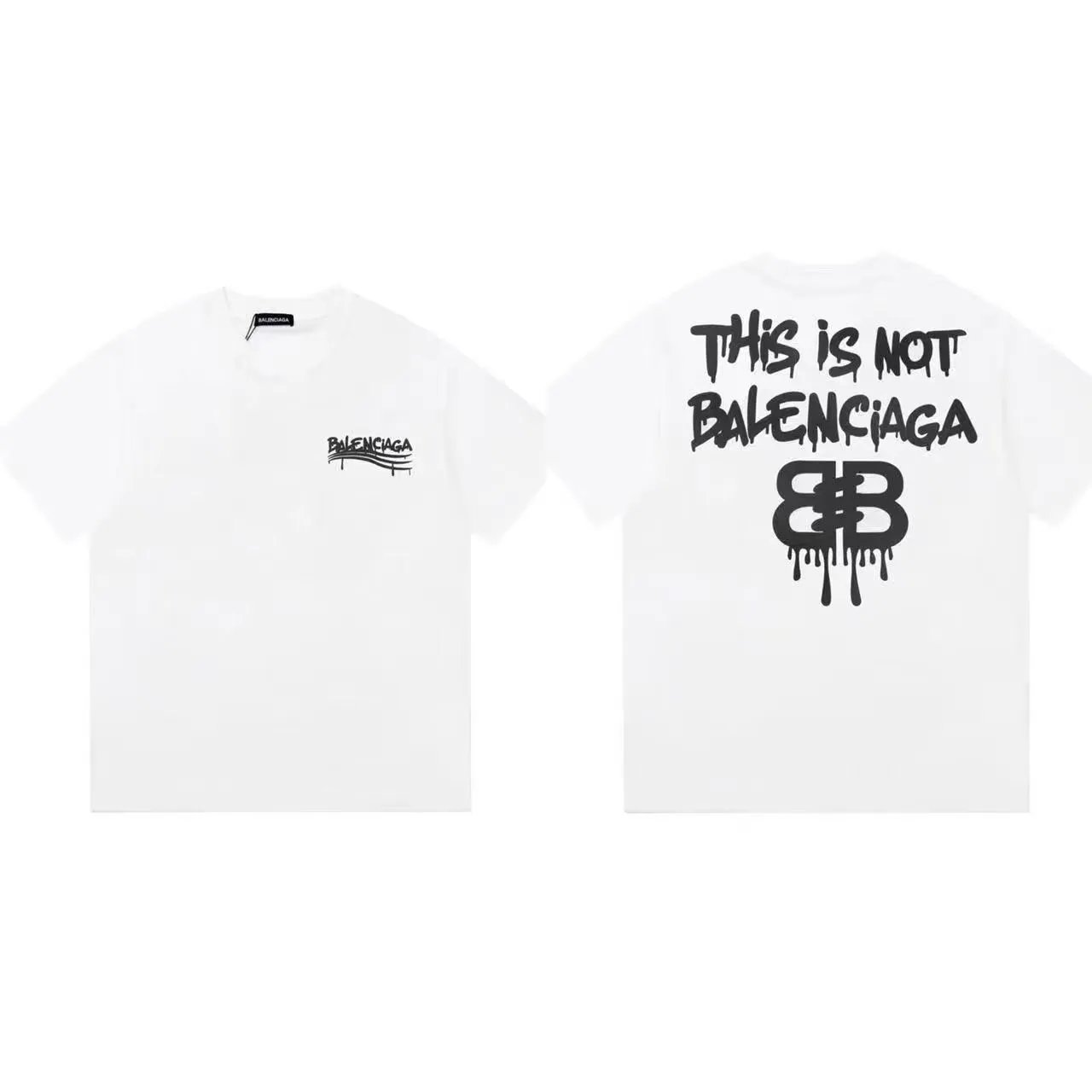 Burberry T-Shirts Short Sleeve Graphic T-Shirt — 07