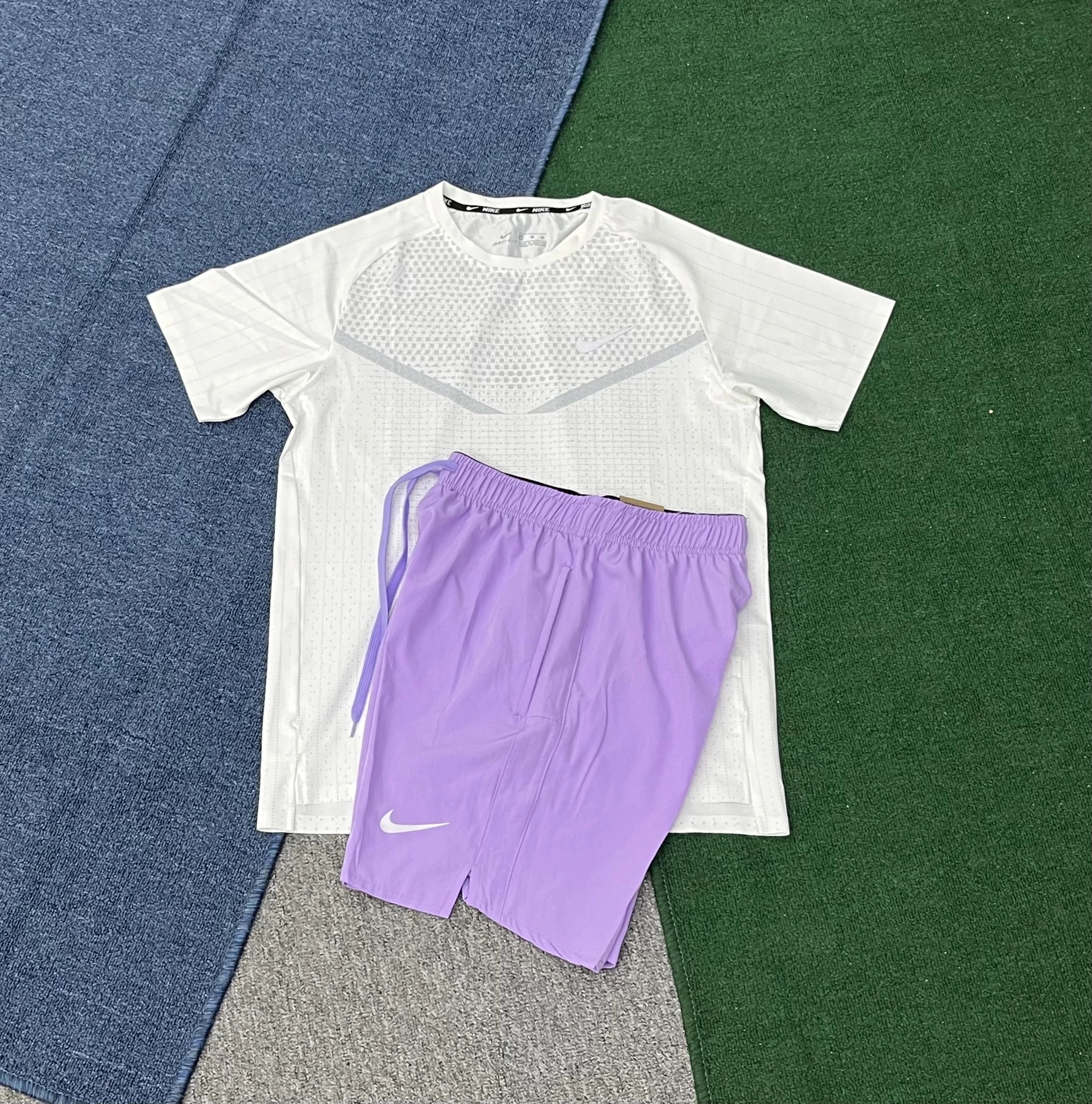 Nike Matching Sets Dri-FIT Short-Sleeve Top and Shorts Set image 7