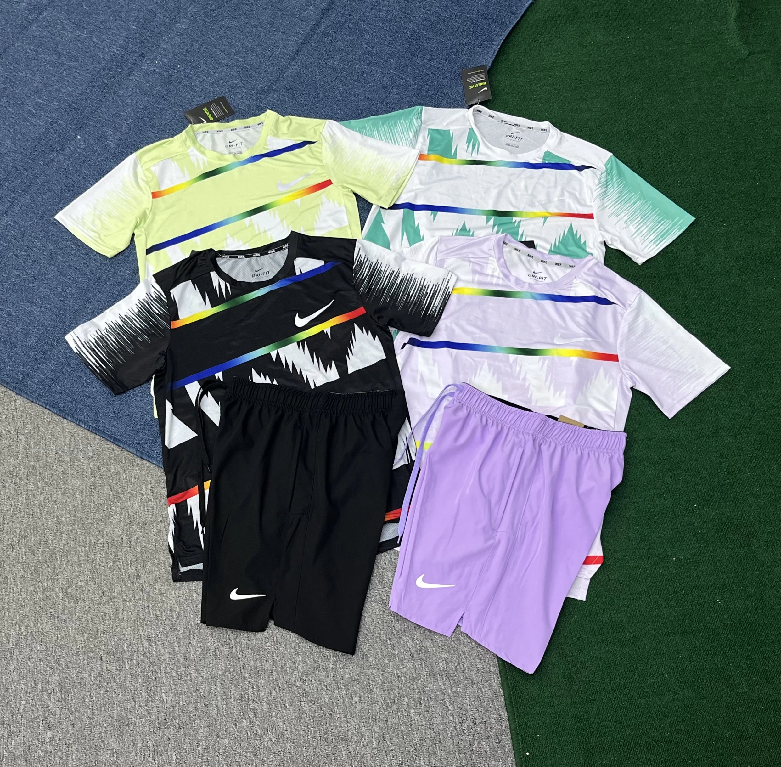 Nike Matching Sets Dri-FIT short-sleeve T-shirt and shorts set image 1