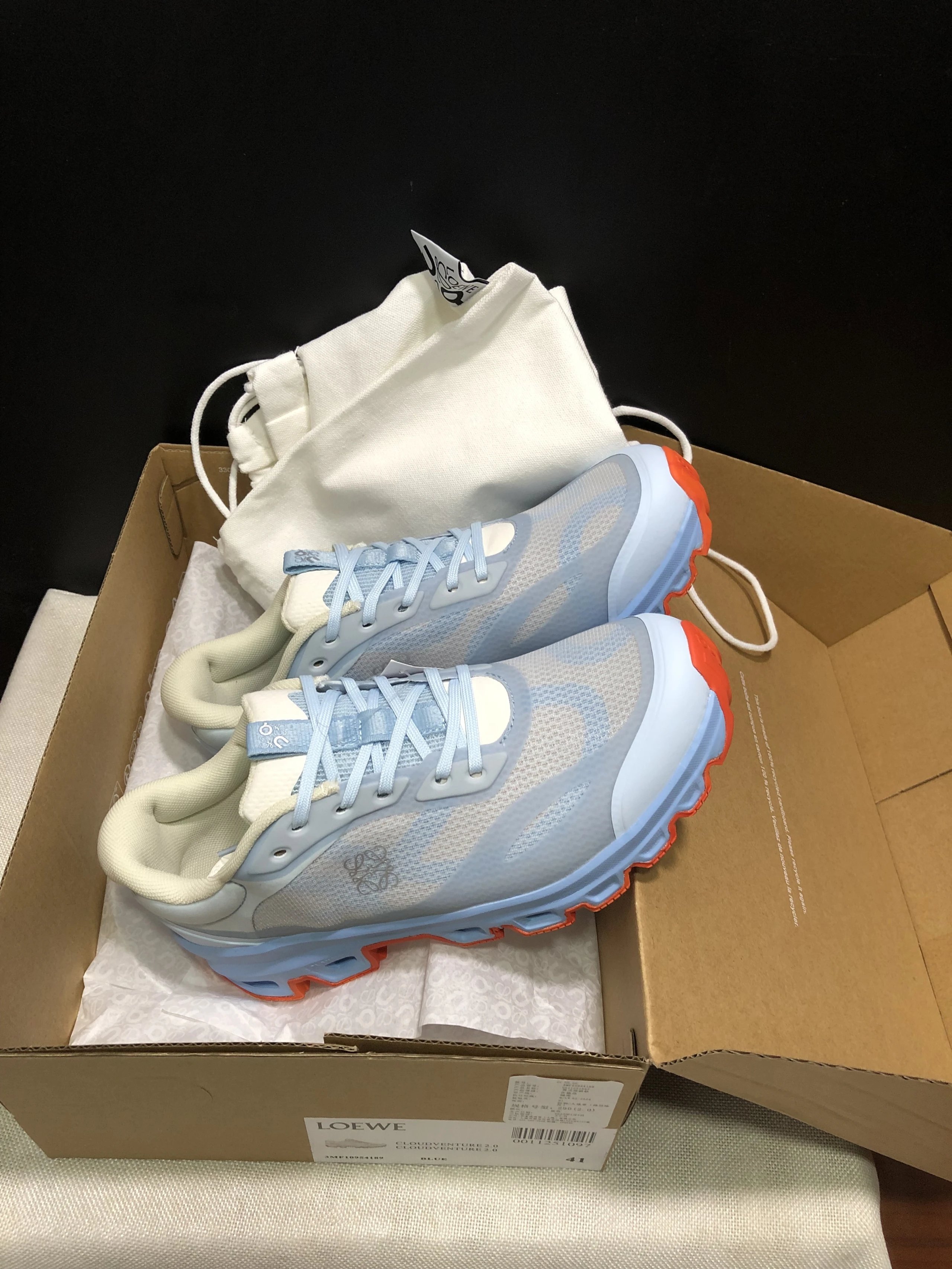 Loewe Two distinct sneaker designs with Anagram branding — 36
