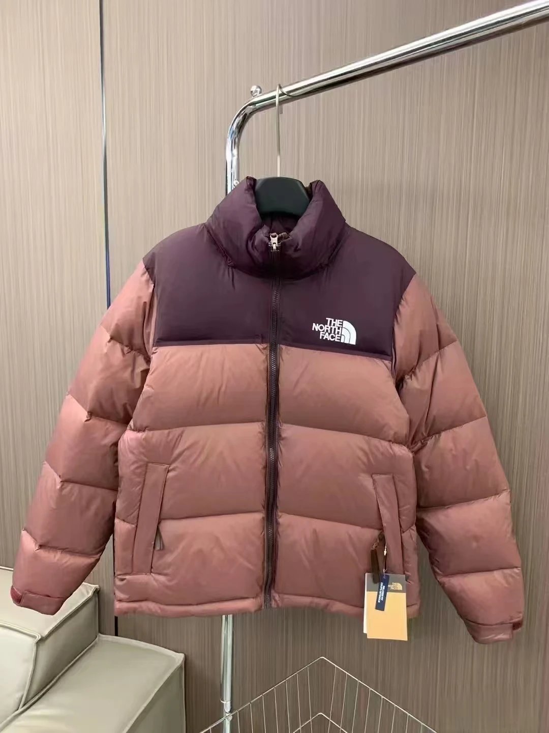 The North Face Down Jackets Stand-Collar Puffer Jacket — 28