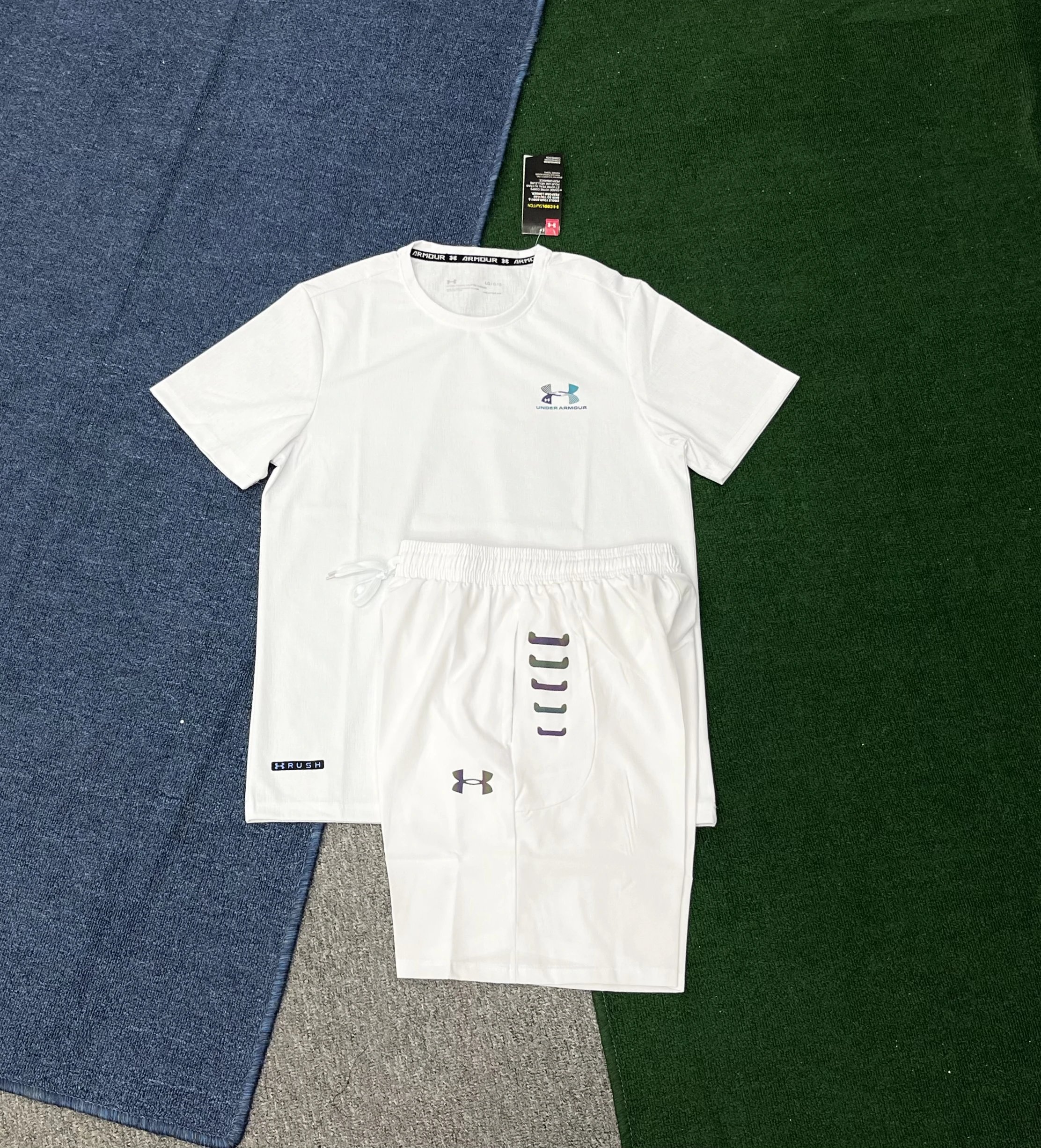 Under Armour Tracksuits Short-sleeve T-shirt and jogger pants set image 6