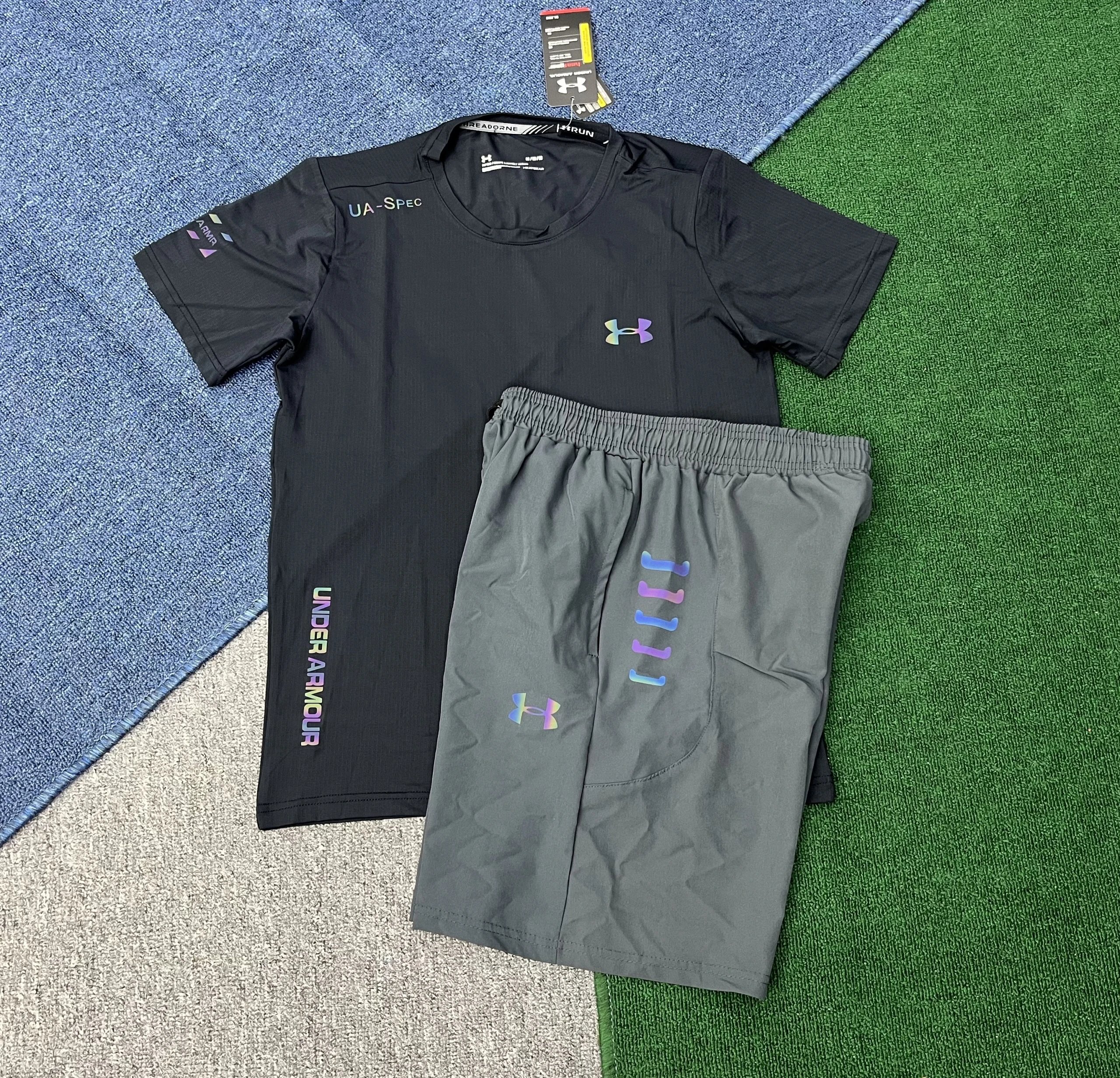 Under Armour Matching Sets UA-Spec Short-Sleeve T-Shirt and Shorts Set — 32