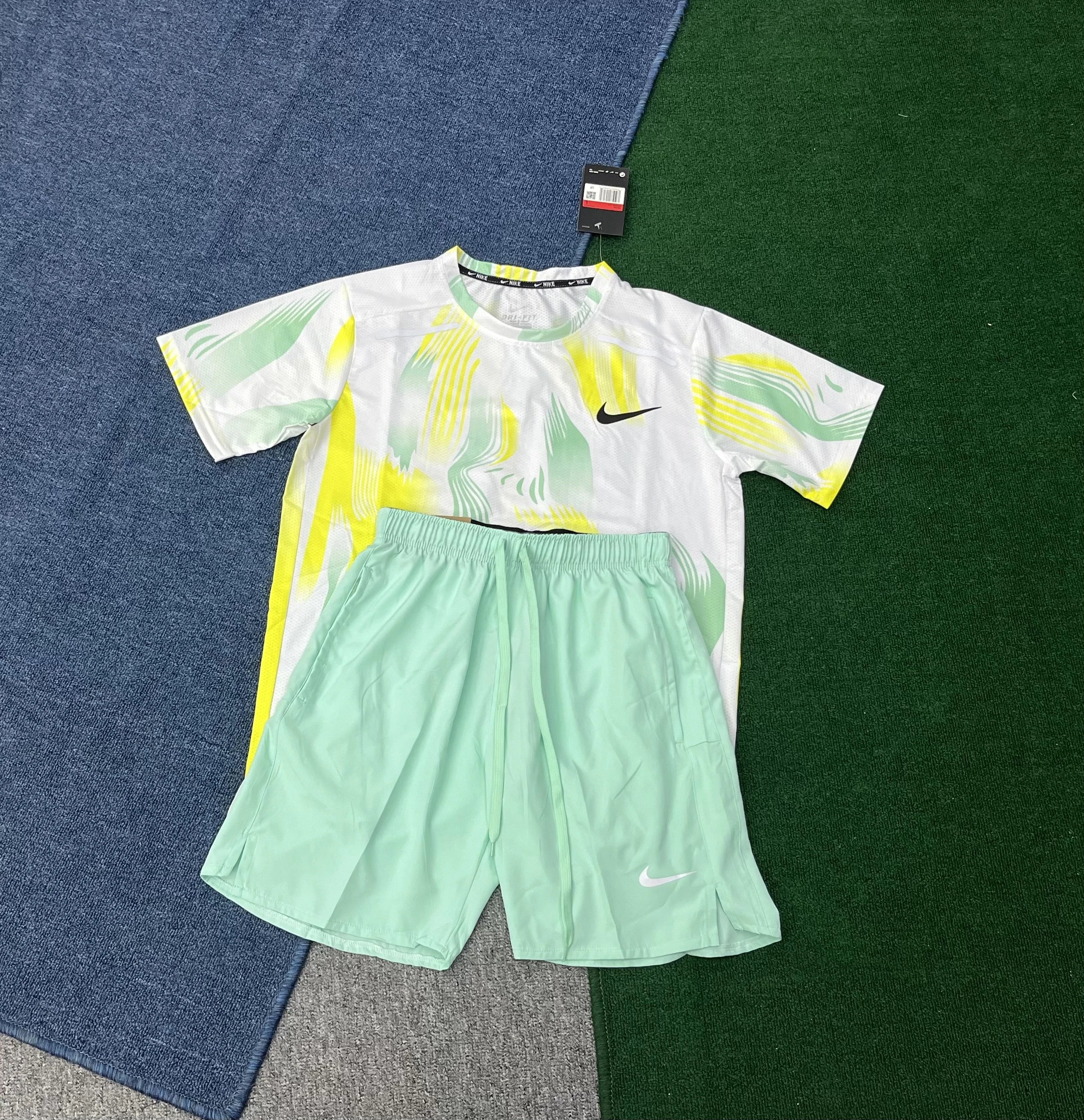 Nike Matching Sets Dri-FIT short-sleeve T-shirt and shorts set — 11