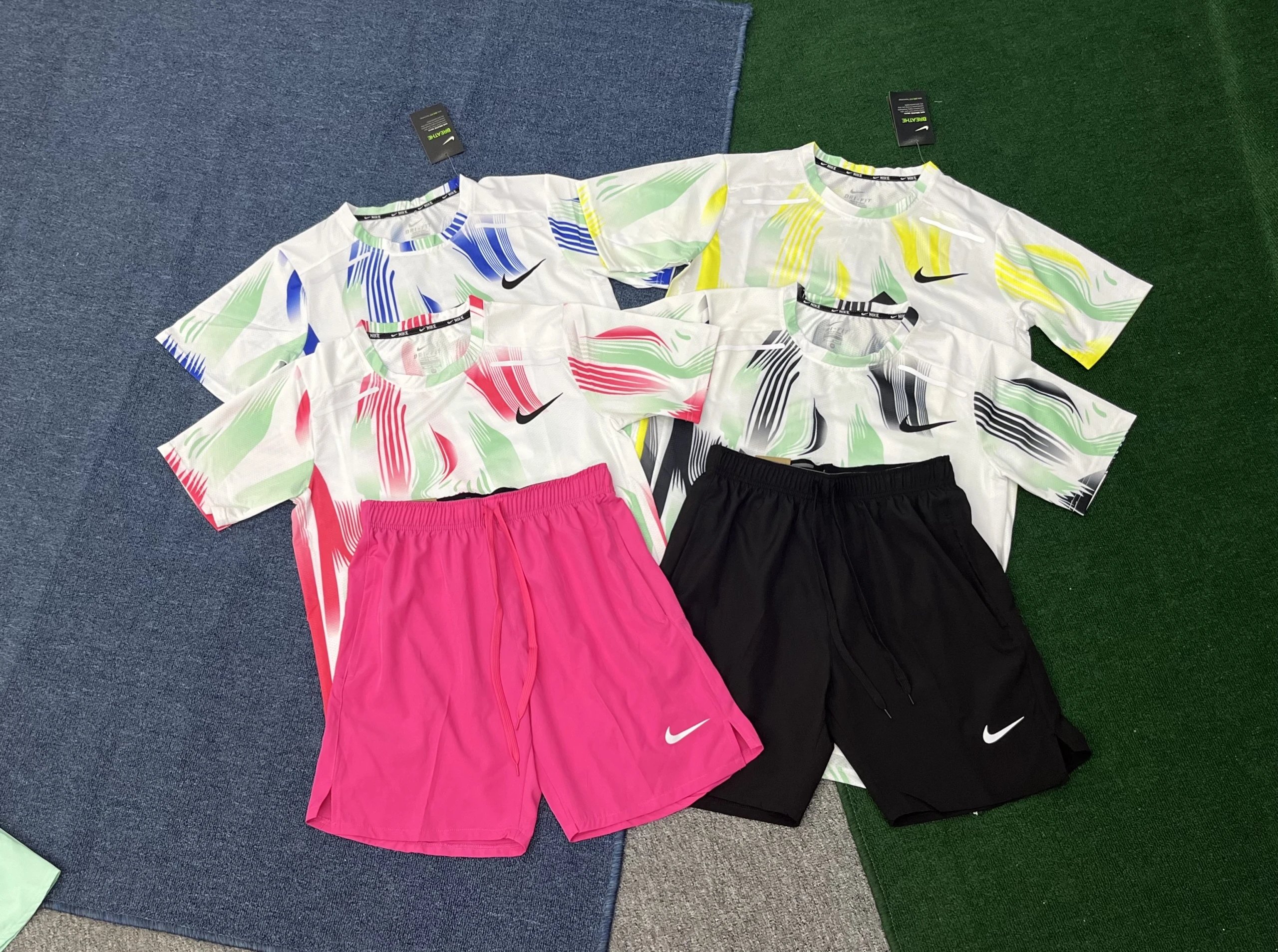 Nike Matching Sets Dri-FIT short-sleeve T-shirt and shorts set image 2