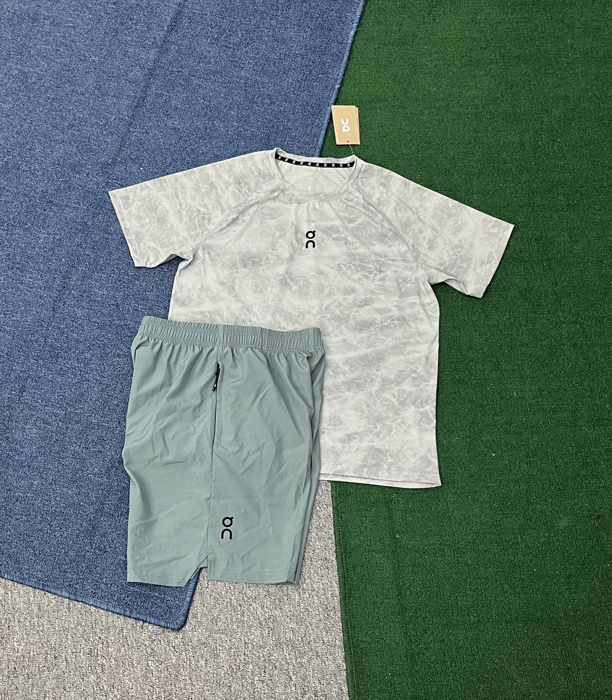 On Matching Sets Short-Sleeve T-Shirt and Shorts Set — 24