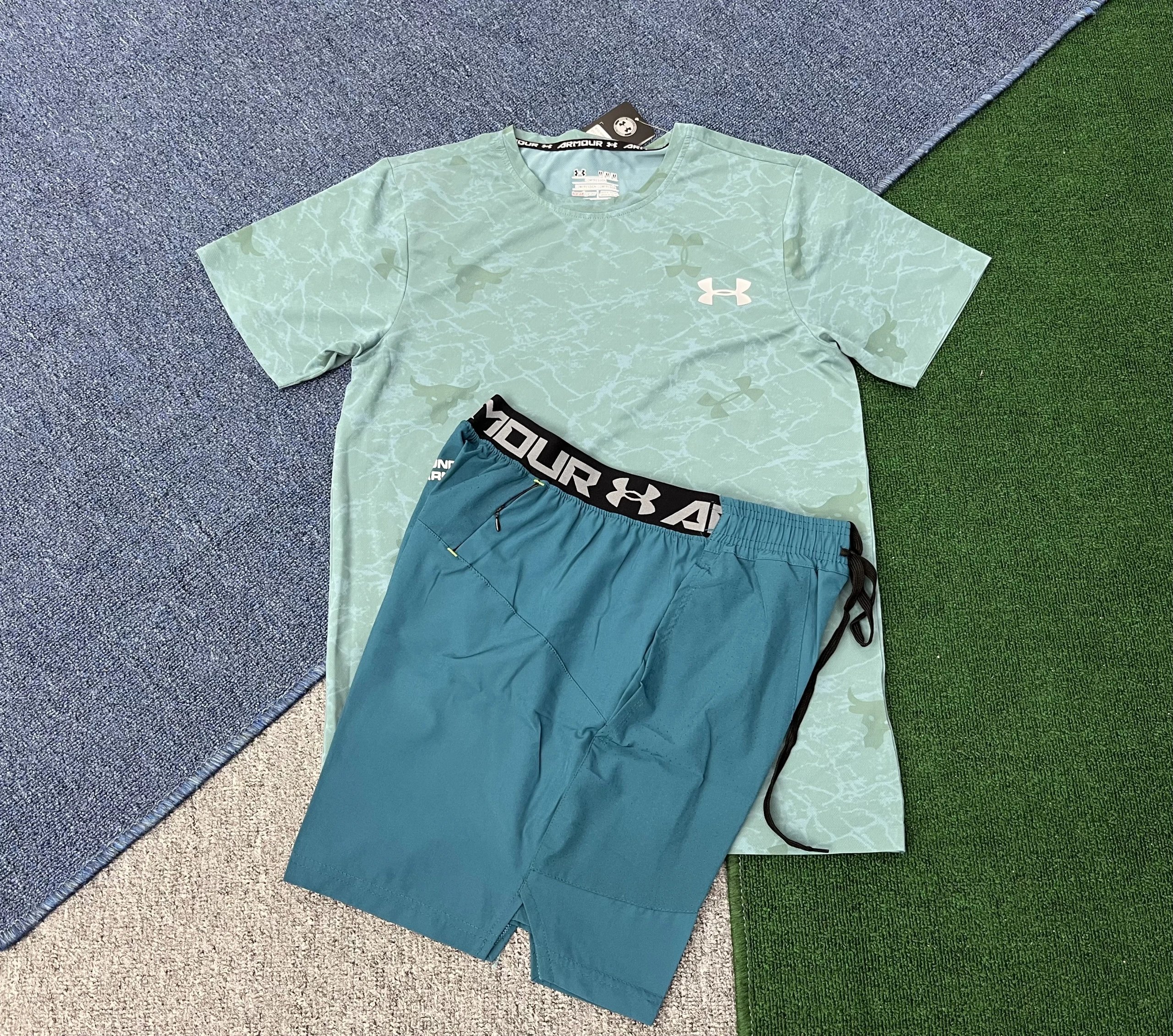 Under Armour Matching Sets UA-Spec Short-Sleeve T-Shirt and Shorts Set — 11